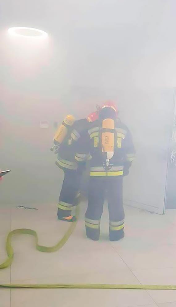 Pożar na terenie Euro Terminala