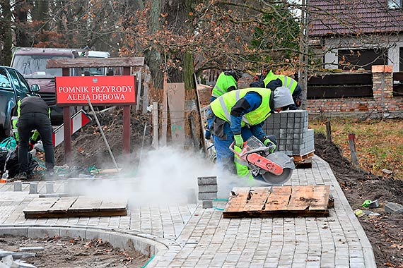 Karsibr. Przebudowa 1 Maja zgodnie z harmonogramem