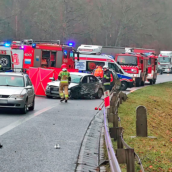 miertelny wypadek na DK3 za Midzyzdrojami. Nie yje kierowca audi! Zobacz film!