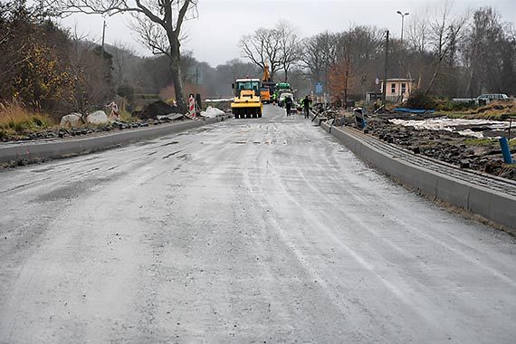 Przebudowa ulicy Grunwaldzkiej. Na Garz miesiąc później
