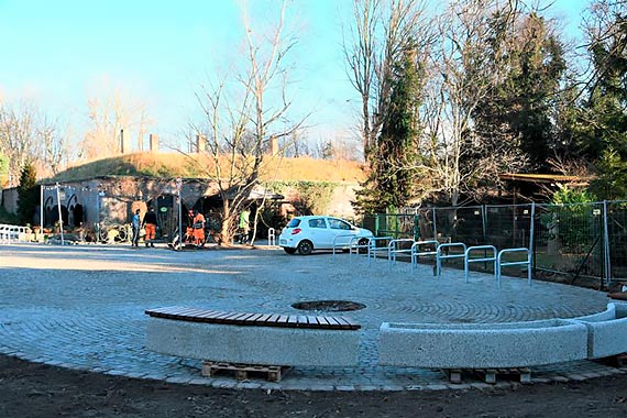 Ulica Jachtowa. Dla pieszych, rowerzystów i zmotoryzowanych