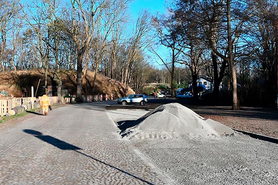 Ulica Jachtowa. Dla pieszych, rowerzystów i zmotoryzowanych