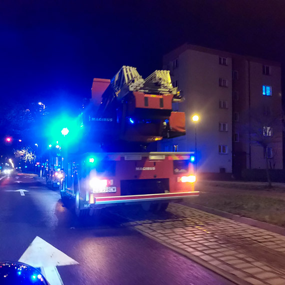 Tlenek wgla w mieszkaniu przy Grunwaldzkiej