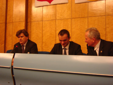 Poseł Janusz Palikot w Szczecinie