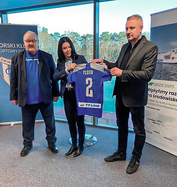 TT-Line nowym partnerem klubu MKS Flota winoujcie