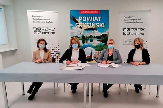 Wsparcie dla ZAZ-w w Kamieniu Pom., Juchowie i Gryfinie