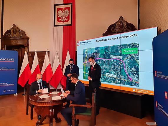 Obwodnica Mierzyna w cigu DK10 - wsplny projekt GDDKiA i samorzdu