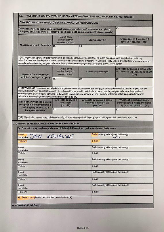Grupa Morska: do 10 lutego br., składamy deklarację śmieciową!