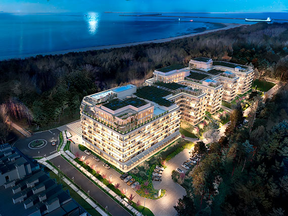 Jak grzyby po deszczu wyrastają nowe apartamentowce. Przy ulicy Uzdrowiskowej w kierunku wiatraka powstanie Apollo Resort