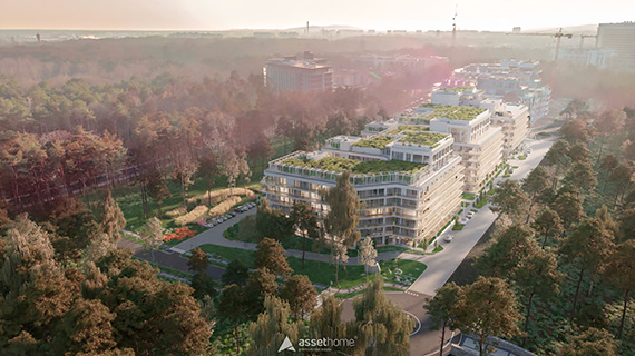 Jak grzyby po deszczu wyrastają nowe apartamentowce. Przy ulicy Uzdrowiskowej w kierunku wiatraka powstanie Apollo Resort