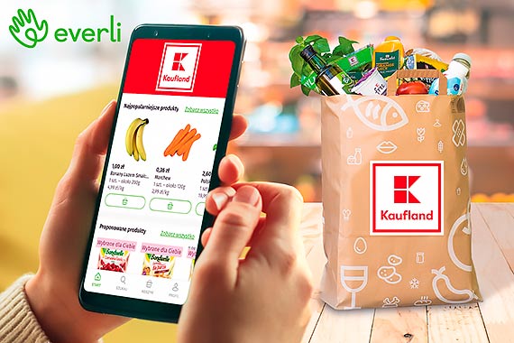 Kaufland umoliwia mieszkacom kolejnych miast zakupy online z dostaw do domu