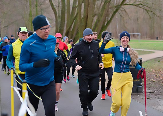 parkrun solidarnie z Ukrainą