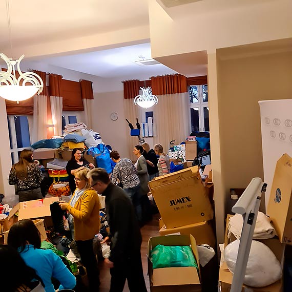 Świnoujście pomaga uchodźcom Ukrainy