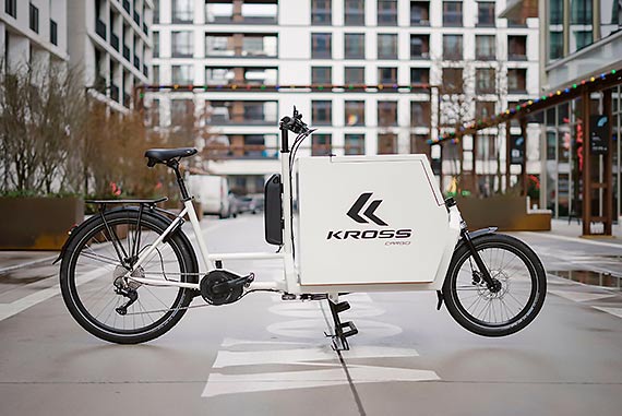 KROSS jako pierwszy producent rowerw w Europie rodkowo-Wschodniej oferuje elektryczne rowery cargo