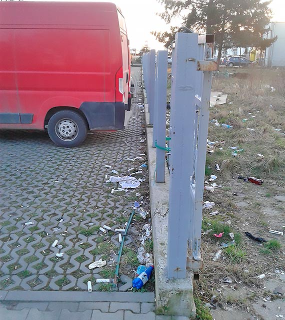 Czytelnik: Czy osoby odpowiedzialne za te tereny nie mogą ich regularnie sprzątać?