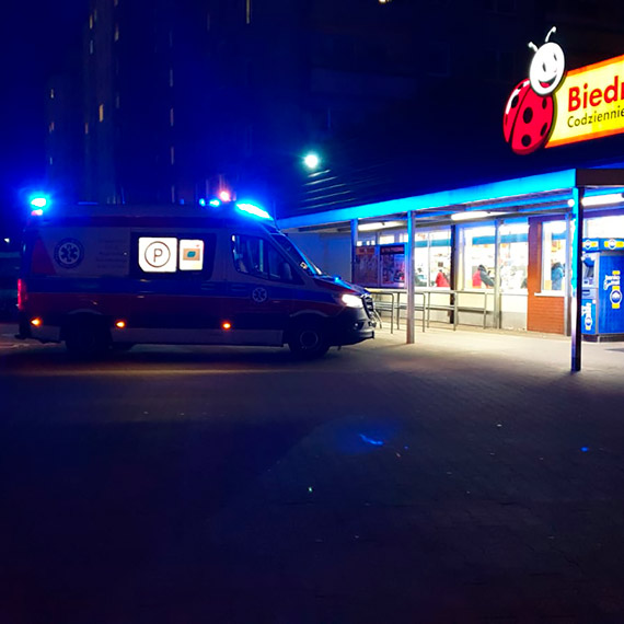 Karetka przyjechała, ale nikt nie potrzebował pomocy