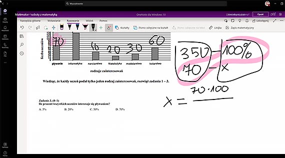Bezpłatne lekcje online z matematyki. Zaprasza Technikum Automatyki i Robotyki