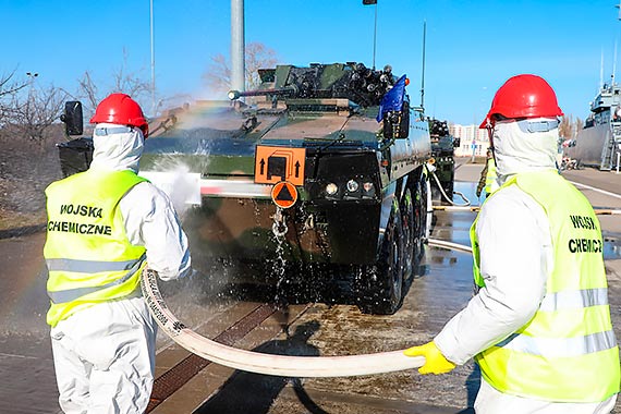 Transport żołnierzy 12.DZ do Norwegii na okrętach 8.FOW