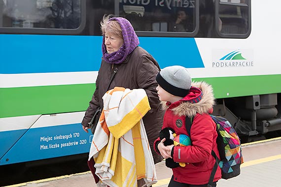 Polregio – ponad 120 tys. uchodźców przewiezionych w 3 tygodnie