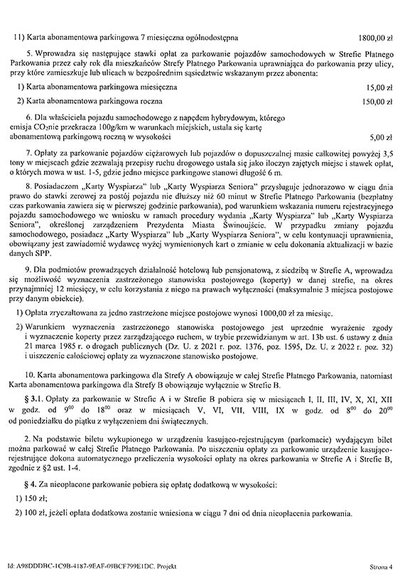 Strefa Płatnego Parkowania będzie większa i droższa. Na osłodę 60 minut na Kartę Wyspiarza za darmo