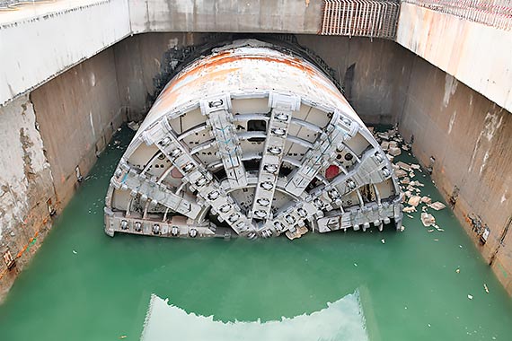 Tunel w Świnoujściu. Potężna maszyna wraca do Chin