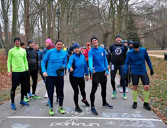 Na niebiesko dla autyzmu na parkrunie