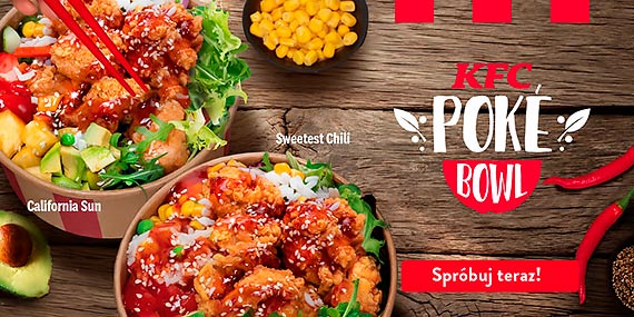 Nie czekaj do lata, ju dzi poczuj letnie smaki Pok Bowl w KFC
