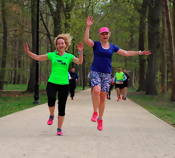 Tak na parkrunie przywitali majwk