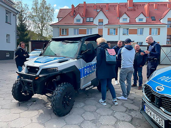 Policyjna gościnność bez granic. Policjanci z Rheine odwiedzili kolegów ze Świnoujścia