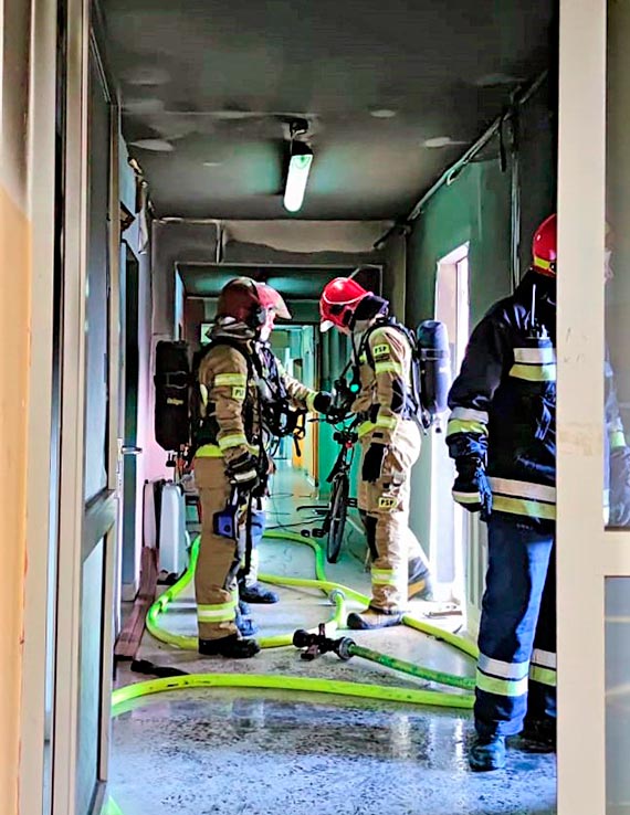Tyle zostało z mieszkania po pożarze przy Modrzejewskiej