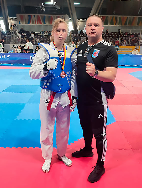 Maja Kowalewska Mistrzyni Polski w taekwondo olimpijskim