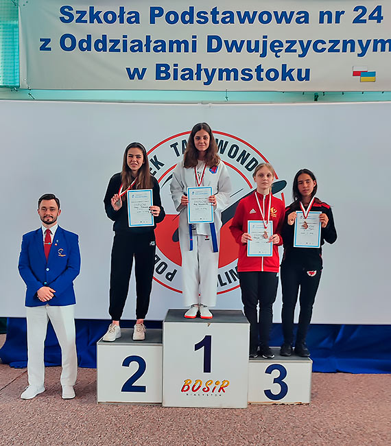 Maja Kowalewska Mistrzyni Polski w taekwondo olimpijskim