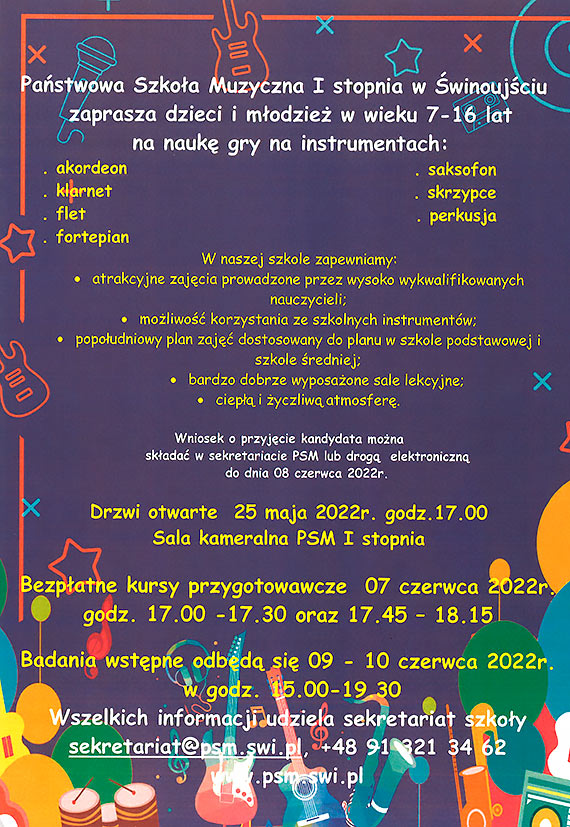 Drzwi Otwarte w Szkole Muzycznej