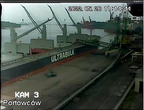 Pierwszy statek z ukraińską rudą wypłynął z portu Świnoujście