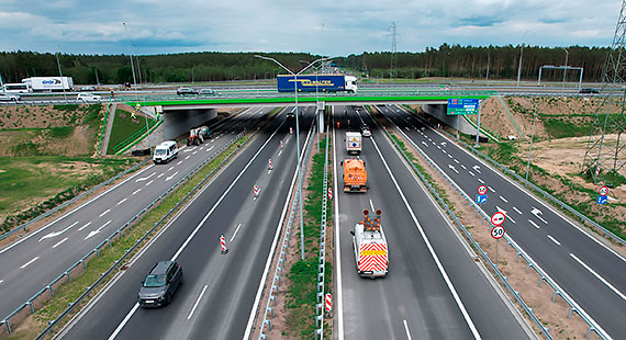 Mniej utrudnień na węźle Szczecin Kijewo w ciągu A6