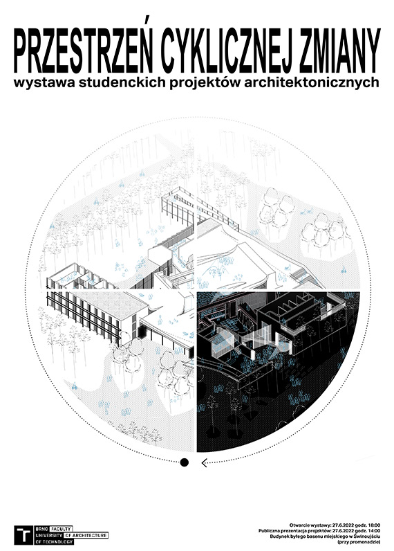 „Przestrze cyklicznej zmiany” wystawa architektonicznych projektw studenckich – w budynku byej pywalni