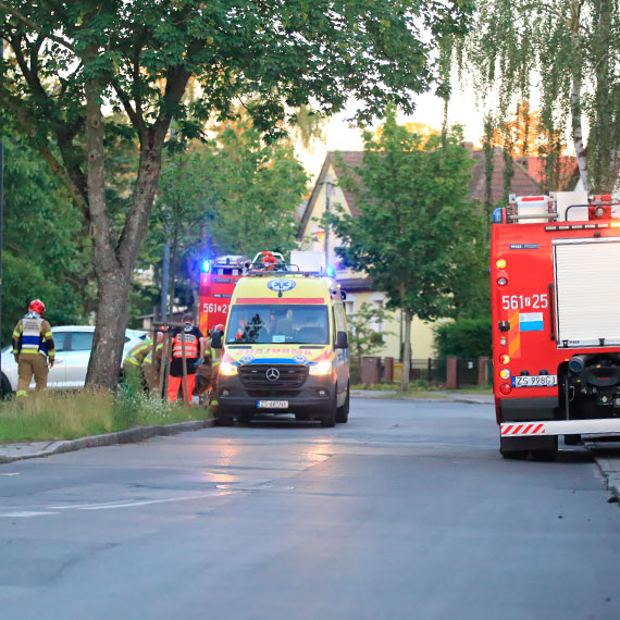 Karetka przyjechała z Międzyzdrojów