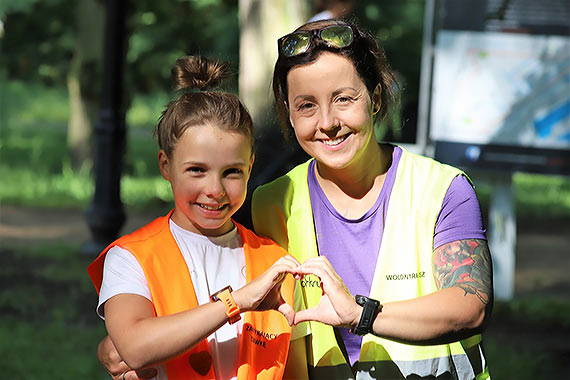  Krzysztof Ewiak pierwszy na mecie parkrunu