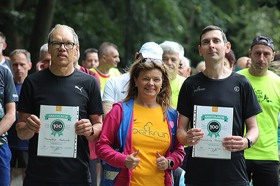 100. parkrun dla Przemka i Radka