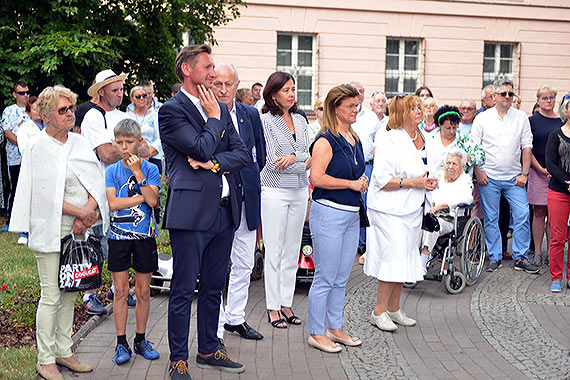 Odsonicie pomnika Jerzego Porbskiego