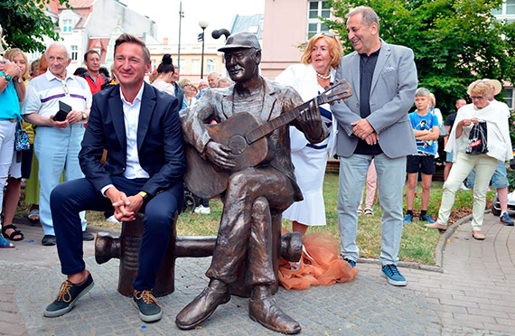 Odsonicie pomnika Jerzego Porbskiego