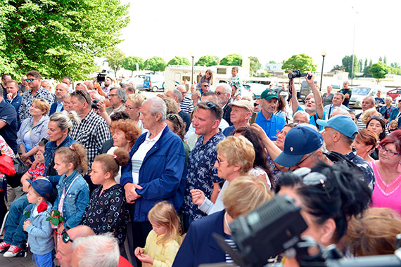 Odsonicie pomnika Jerzego Porbskiego