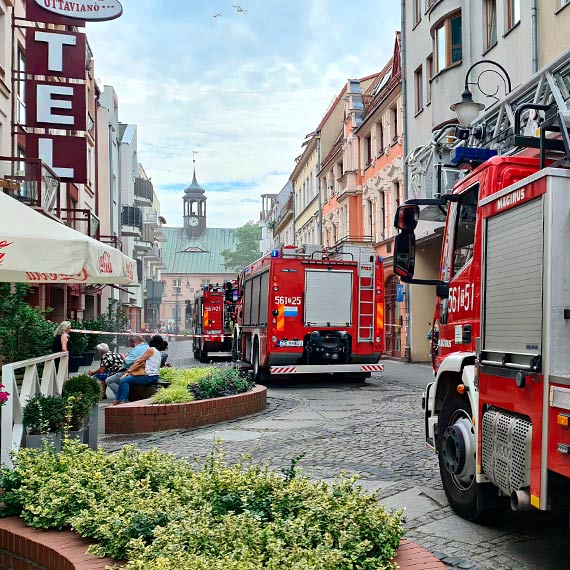 Poar w hotelu. Ewakuowano personel