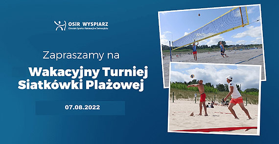 W niedzielę kolejny turniej siatkówki plażowej