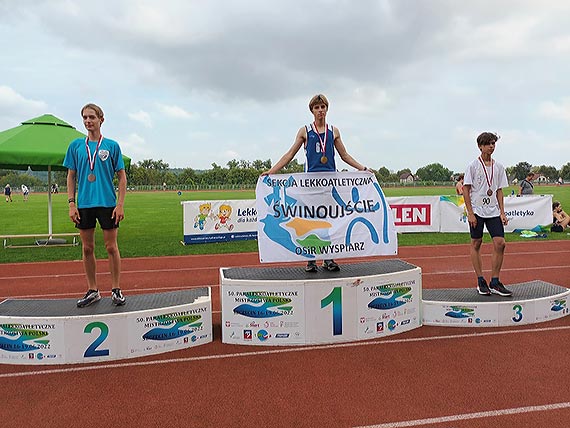 Dawid Pecyna Mistrzem Województwa w biegu na 600 m w kategorii U16