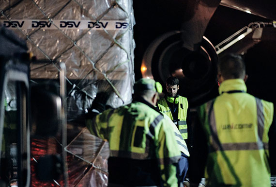 Jeden z największych samolotów cargo na świecie ląduje w porcie lotniczym Szczecin-Goleniów