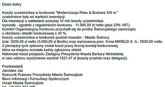 Nagrody opłacane z publicznej kasy