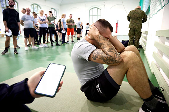 Terytorialsi szkolą się w sztukach walki