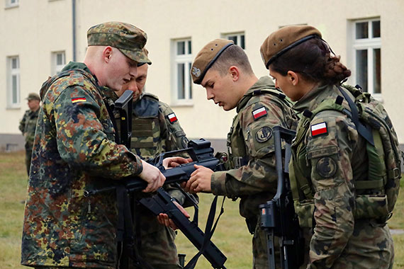 Pierwsze polsko-niemieckie ćwiczenie Terytorialsów zakończone