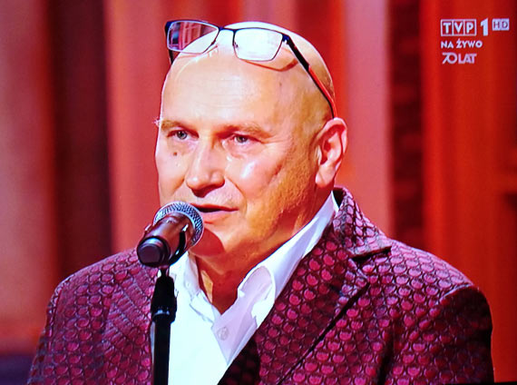 Gwiazda i laureat „Famy” Włodzimierz Pawlik zabłysnął w programie Telewizji Polskiej przygotowanym z okazji 70-lecia TVP!